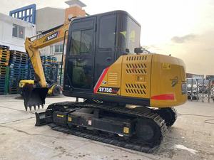 Excavatrice SANY 75C d'occasion de 7 tonnes pour travaux lourds, réponse rapide, extraction d'agrégats de sable et de gravier - Product Image 6