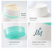 Contenant vide personnalisé de 50g pour déodorant solide en stick, emballage cosmétique pour baume solide en stick