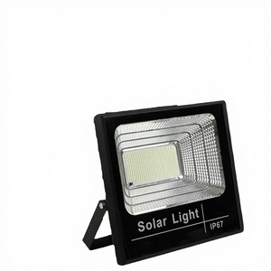 Projecteur solaire rechargeable LED IP67 DC5V-6V 15W SMD 2835 ABS + Verre 1200mAh Panneau solaire 3W Cadre en plastique avec télécommande - Product Image 3