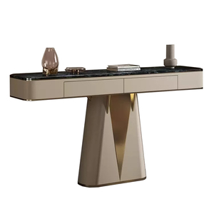 Mobilier chinois moderne et luxueux <span class=keywords><strong>pas</strong></span> <span class=keywords><strong>cher</strong></span> hall <span class=keywords><strong>d</strong></span>'entrée minimaliste marbre bleu de bonne qualité avec consoles de rangement - Product Image 6