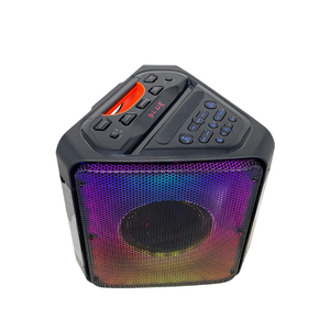 Privates Modell <span class=keywords><strong>2</strong></span>*8-Zoll-Dreiecksform-Party-Lautsprecher mit LED-Licht und gedrucktem Logo auf dem Lautsprecher - Product Image 4