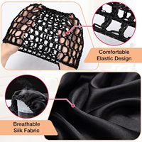 Bonnet de nuit doux et ajustable pour femme, design élastique 2-en-1, collection 2026, offre spéciale