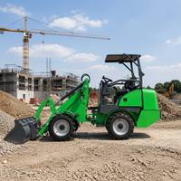 YGZG Caricatore Elettrico a Ruote ad Alta Capacità con Luci LED per Operazioni Notturne Sicure e Cantieri a Bassa Visibilità