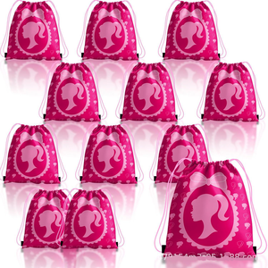 Bolsas <span class=keywords><strong>de</strong></span> Regalo Plegables <span class=keywords><strong>de</strong></span> Poliéster con Cordón, Diseño Nuevo, 27*34cm, para Envolver Regalos <span class=keywords><strong>de</strong></span> Fiesta <span class=keywords><strong>de</strong></span> Cumpleaños para Niñas - Product Image 1