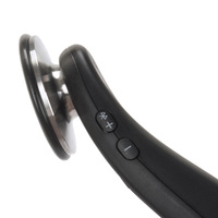 Stéthoscope vétérinaire intelligent professionnel pour chiens, modes d'analyse cardiaque et pulmonaire, réutilisable, écologique, analyse IA, certifié CE Classe II