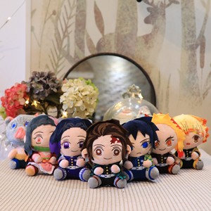 Kawaii Mềm 8 Inch Demon Slayer Thú Nhồi Bông Trẻ Em Búp Bê Dễ Thương Phim Hoạt Hình Nhân Vật Hoạt Hình Đồ Chơi Sang Trọng Cho Claw Máy - Product Image 2