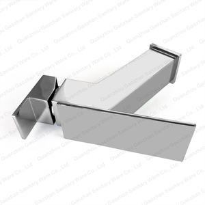 Lavabo artístico de cerámica para lavado de manos y cara, lavabo de encimera de color dorado, grifo rectangular de porcelana, importadores de China - Product Image 4