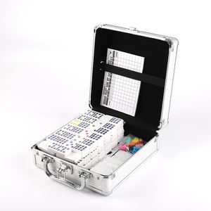 Juego de Dominó Mexicano D12, <span class=keywords><strong>Doble</strong></span> <span class=keywords><strong>Doce</strong></span>, Blanco, No Tóxico, Estuche de Aluminio Personalizado, Dominós Premium - Product Image 5