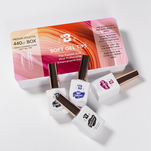 Bozlin <span class=keywords><strong>Gelly</strong></span>-Juego de puntas de Gel para <span class=keywords><strong>uñas</strong></span>, cobertura completa y pegamento, Kit de extensiones de <span class=keywords><strong>uñas</strong></span> - Product Image 3