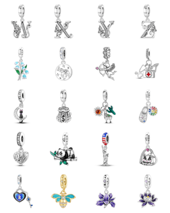 Pendentif en zircon en forme de cœur original avec placage argent/or, <span class=keywords><strong>bijoux</strong></span> unisexes à porter au quotidien - Product Image 2