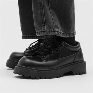 Zapatos Casuales de Cuero de Lujo para Hombre al por Mayor, Transpirables, con Cordones, Estilo Caminata, de Diseñador, con Forro de Malla y Plantilla de EVA - Product Image 6