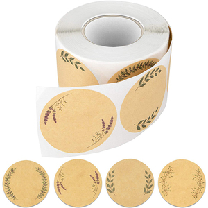 Beauty Private Kraft Pattern Label Jar Sweet Sweat Suits Labels For Honey - Product Image 5