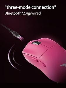 VGN libellula F1 SE Mini <span class=keywords><strong>Mouse</strong></span> senza fili leggero 57G PAW3311 12000DPI 1000hz Tri-modalità retroilluminato per Dota 2 Valorant CSGO - Product Image 6