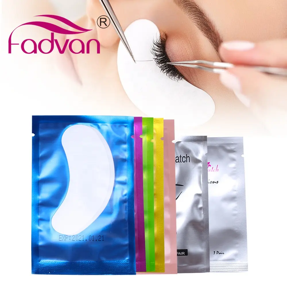 Patches For Eyelash延長Under Eye Pads Paper Patches Pink Lint Free Stickers For False Cil Eyelashes Eye Pactch Ojo Clios