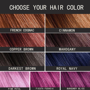 Crème colorante capillaire noire naturelle, couvrance totale, longue durée, brillance lisse, hydratante, formule douce, salon OEM ODM - Product Image 3