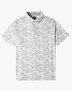 2025 Polos personalizados Camisa ajustada en seco Hombre Sublimado 4 Way Stretch Camo Camiseta Polo para hombre - Product Image 3