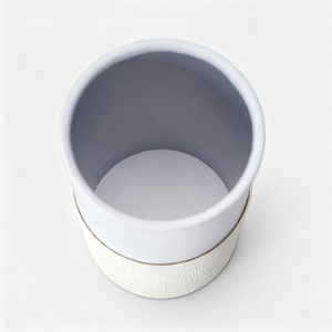 Boîte en papier kraft biodégradable, design personnalisé, cylindre rond en papier écologique, tube en papier pour l'emballage du thé en vrac - Product Image 3