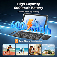 Diseño Exclusivo, Buena Calidad, Gran Venta 2026, Tablet PC Android 16 de 10.1 Pulgadas, 20GB de RAM, Teclado, Ratón, Batería de 6000mAh