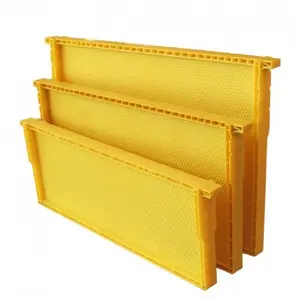 New Design Seamless Plastic Bee Frames with Comb Foundation Plastic Bee Frames