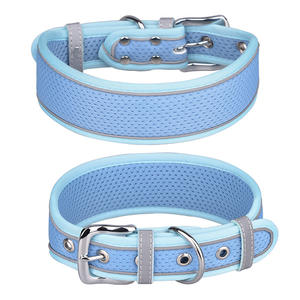 Collar de perro mascota transpirable de neopreno reflectante ligero - Product Image 3