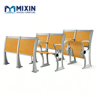 Chaise pliable pour auditorium, bureaux et chaises pour salles de conférence universitaires, mobilier universitaire, table et chaise de salle de conférence pour étudiants