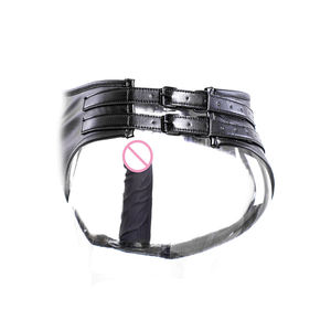 Gratis Op Maat Gemaakte Doos-Siliconen Butt Anal Plug Slipje Penis Lederen Vaginale Dildo Broek Kuisband Sm Bondage Terughoudingsproduct - Product Image 1