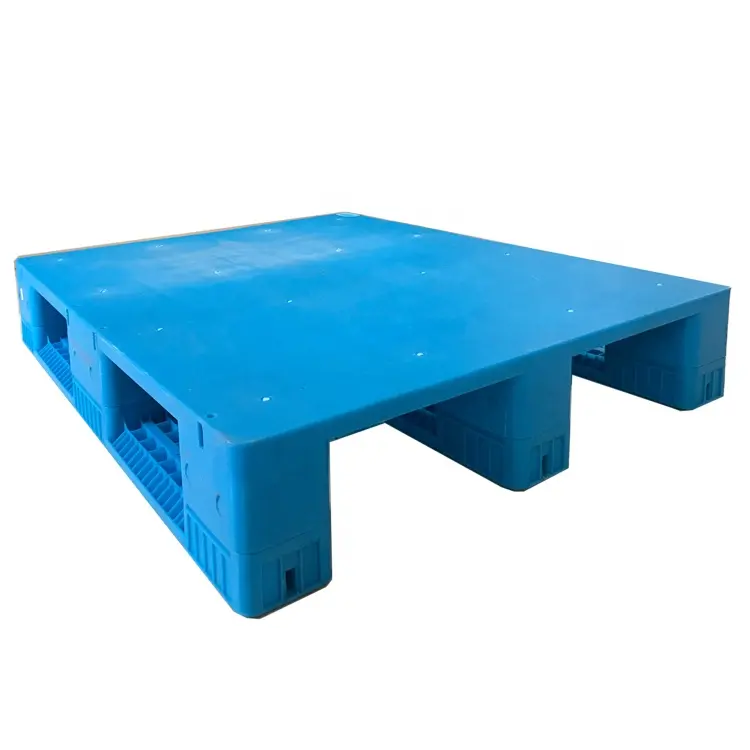 Standard Plastic Euro 3 Skids Pallet Size 1200*1000*150mm For Construction Industry