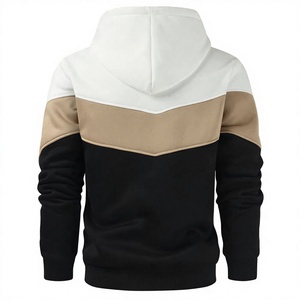 <b>Men</b> 100% Cotton Fleece <b>Hoodie</b> for <b>Yellow</b> Black Casual Knitted Sweatshirt Regular Fit Winter Streetwear - Product Image 6