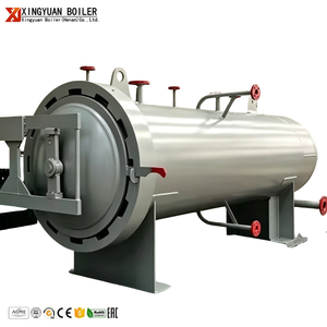 <span class=keywords><strong>Autoclave</strong></span> industriel entièrement automatique à commande PLC pour l'imprégnation des traverses en <span class=keywords><strong>bois</strong></span> - Product Image 1
