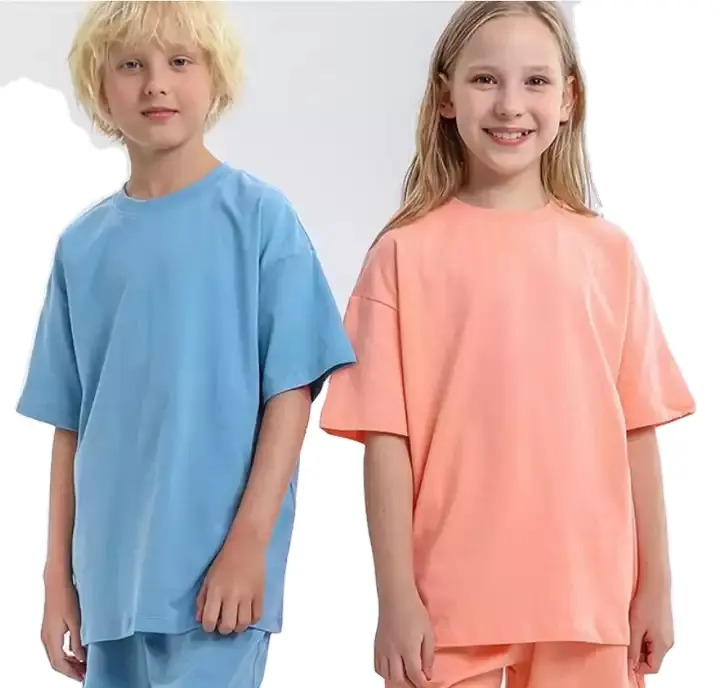 T-shirt Custom Children's Kids Baby Wholesale Tshirts Kids Boys Girls Printing Tshirt