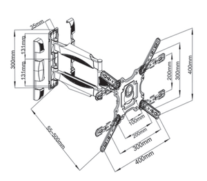 Support d'écran de bureau en bambou Beygor avec double rehausseur, présentoir en acrylique, prompteur, support mural en métal, supports et chariots pour téléviseurs - Product Image 2