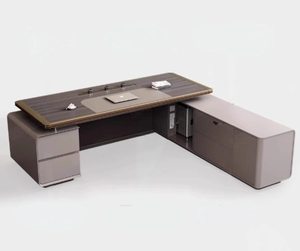 Vente Flash - Vente Directe d'Usine - Bureau <span class=keywords><strong>BOOS</strong></span> en Forme de L Moderne et Haut de Gamme - Idéal pour les Dirigeants/Directeurs Généraux - Product Image 6