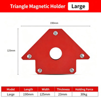 ETOPOO 25/50/75KG Positionneur de soudage, outils auxiliaires de soudage électrique, aimant magnétique à absorption de fer, aimant à angle droit