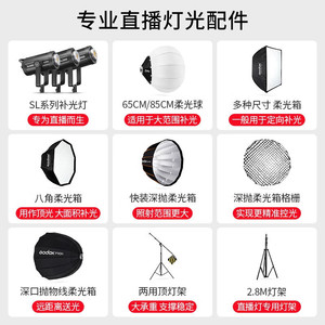 Lumière photographique Godox SL150III 150W, lumière constante pour beauté, enregistrement en studio et diffusion en direct - Product Image 3