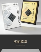 Plaques, certificats, trophées et médailles personnalisables en quartz transparent avec impression UV en relief 3D et finition miroir – Cadeaux d'affaires sur mesure