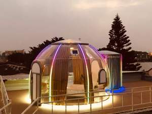 PC Star House Tienda de campaña transparente para restaurante Burbuja 3,5 Diámetro Tienda de campaña para la venta - Product Image 4