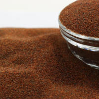 Sable de grenat rouge naturel 80 mesh, abrasif pour découpe jet d'eau, sablage et filtration, support de filtration en sable de grenat de qualité supérieure