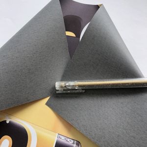 Xu Hướng Mới Sinh Thái Dung Môi Flex Biểu Ngữ Cuộn Matte PVC Grey Trở Lại Frontlit Vải Polyester Vải In Ấn Vinyl Giấy - Product Image 3