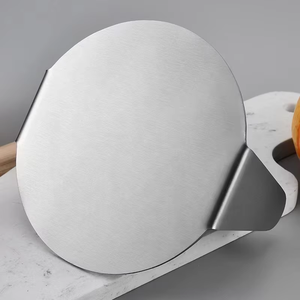 Alat Penekan Hamburger Anti Lengket Dengan Gagang Anti Panas, Penghancur <span class=keywords><strong>Burger</strong></span> Baja Tahan Karat untuk Memasak di Panggangan Datar - Product Image 4