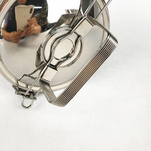 Anti Bocor Stainless Steel Makan Kotak Makan Siang <span class=keywords><strong>2</strong></span> Tier Tiffin Bulat Wadah Makanan Pembawa Tiffin Lunchbox Bento Anak Kotak Makan Siang - Product Image 2