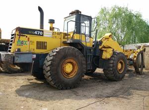 Chargeur sur pneus Komatsu WA470-3 d'occasion de haute qualité Tracteur chargeur d'occasion de marque japonaise Pompe à moteur nominale de 5 tonnes incluse - Product Image 4