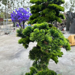 أشجار صناعية كبيرة، شجرة الصنوبر الأحمر للحدائق والديكور الخارجي، نباتات اصطناعية داخلية، شجرة كبيرة خضراء، شجرة كرز - Product Image 3