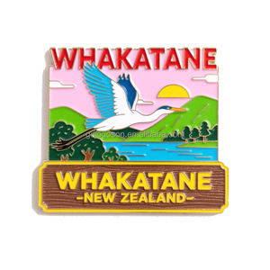 カスタムニュージーランド旅行マオリ冷蔵庫マグネットNZ観光ギフトファカタネオホーフビーチニュージーランドお土産 - Product Image 1