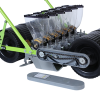 Semoir manuel à six rangs pour oignons, planteur de graines d'oignons, semoir à pousser, semoir à légumes, machine agricole portable