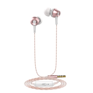 Casque audio filaire stéréo en métal Langston, écouteurs, casque mobile pour <span class=keywords><strong>iPhone</strong></span> Samsung - Product Image 1