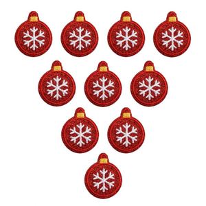 Patch brodé thermocollant coloré Père Noël de Noël avec bande lumineuse pour vêtements - Product Image 6