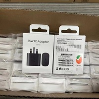 Cargador Superrápido Tipo-C PD 3.0 de 25W de Alta Calidad con QC4.0 para S24/S23/S20, Enchufe EU/US/UK/AU, para Auriculares y Teléfono Móvil
