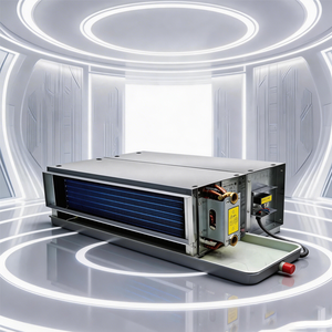 Unité de ventilo-convecteur horizontal ultra-mince dissimulée pour installation au plafond à profil bas dans les hôtels, ventilo-convecteur hydronique dissimulé - Product Image 4