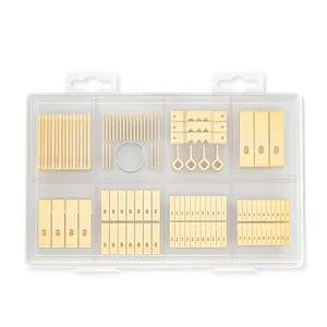 Assorted Picture Hanging Kit 191 Piece Assortment with Wire, Picture Hangers, Hooks, Nails and Hardware for Frames