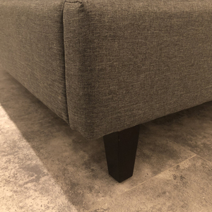 Lắp Ráp Dễ Dàng Bọc Nền Tảng Gỗ Mạnh Mẽ Đá Đen Hỗ Trợ Vua Kích Thước Khung Giường - Product Image 3